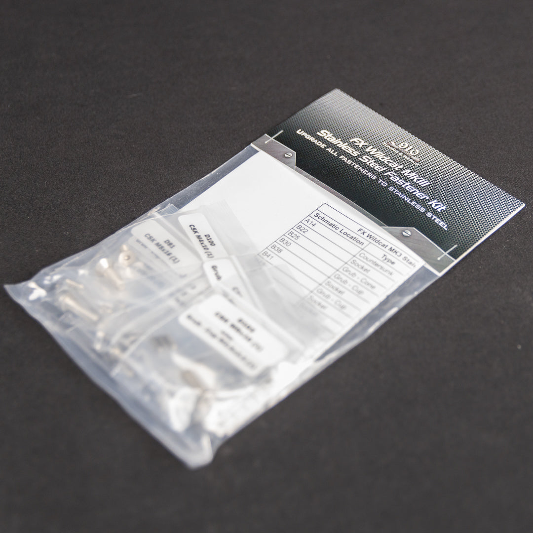 FX Wildcat MK3 Stainless Steel Fastener Kit